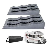 Car Wheel Chocks | Heavy-duty Suv Parking Blocks, Rv Leveling Ramps