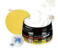 Car Wheel Scratch Remover - 100g Professional Long-Lasting Cream | Wheel Rim Scratch Remover with Sp - for Shine Protection, Cars, RVs, Motorcycles, Trucks, Boats