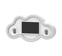 Car Window Light - Cloud Decoration LED Sign, 11cm Rear Window Solar Light With 20 Lamp Beads, Multi Mode Dashboard Ambient Lamp | Solar + Type C Rechargeable Vehicle Interior Decor For SUV RV Truck