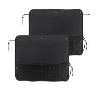 Car Window Screen - 2 tazze di aspirazione | 7 suction Cup Automotive Blinds Sunshades | Window Shade for Baby in Car with Storage Pockets for Sleeping Kids Safety Privacy