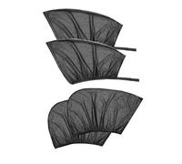Car Window Shade Tendine Parasole Per Auto, Zanzariera, Parasole, Protezione UV, Lato Posteriore, Blocco Di Rete, Repellente Per Zanzare, 2/4 Pezzi Parasole Auto(4 Pack)