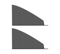 Car Window Shades, 2 Piece Mesh, UV Protection Covers, Adjustable Car Window Shades for Travel Camping Long Driving Parking Summer Road Trip Family Vacation Urban Highway Outdoor Adventure