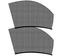 Car Window Sun Shade, UV Protection Shield, 1 pair, Car Rear Side Window Shade, Mosquitọ Net Curtains, Easy Installation Fit, Ideal for Bạby Family Pet