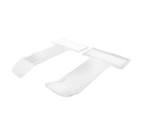 Car Windshield Ticket Holder - 2PCS Windscreen Sticker Clip Organizer, Transparent Vehicle Document Accessory | For Parking Pass Receipt Home Daily Storage Use Parking Holder, Windshield