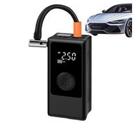 Car Wireless Air Pump, Cordless Tire Inflator Portable Air Compressor, Direct Drive Inflation Pump, Ricaricabile Electric Air Pump for Cars, Motorcycles, and Bicycles Color Black