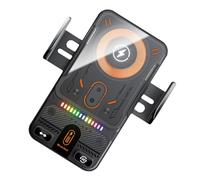 Car Wireless Charger Mount - 15 W Fast Charging, Navigation Bracket Auto, Clamping Phone Cradle | Daily Commuting Long Distance Travel Business Trip Family 360° Rotating Stand Duty Secure Grip