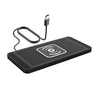 Car Wireless Charger Pad, Phone Charger, Charging Cable, Auto-Sensing Technology, Non-Slip Silicone Mat for Trucks, Vehicles, Long-Distance, Travel, 6.22x30.91x0.31 Inches