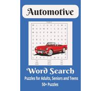 Car Word Search Puzzle Book: Word Searches With Easy to Read Print About Automobiles, Auto Racing, Auto Repair and More. 6X9 inches, 110 pages 55 puzzles