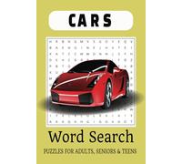 Car Word Search Puzzle Book: Word Searches with Easy to Read Print about Cars, Trucks, and Engines and More |6x9 inches, 110 pages | 50+ Puzzles... Gift for Vacations, Holidays and Free Times