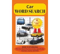 Car Word Search Puzzle Book: Word Searches with Print That’s Easy to Read about Cars, Automobiles, Motor Vehicles, Automotive and More | 6X9 inches, ... Vacations, Free Time, and Stress Breaks