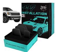 Car Wrapping Scraper, Window Tint Tools, 5 pezzi Window Tint Detailing Tool For Car Truck Motorcycle Commercial Retail Display Showcase Mirror Shower Bathroom