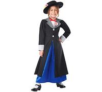 CAR Y GUS, S.L. Costume da Tata Poppins Mantello per Bambina