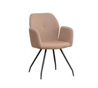 Cara 1R, Sedia, Supporto Nero, Fodera Grigio Talpa (02)