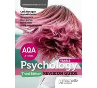 Cara Flanagan M AQA Psychology for A Level: Yea (Tascabile) (PRESALE 27/02/2026)