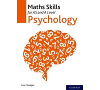 Cara Flanagan Maths Skills for AS and A Level Psychology (Tascabile)