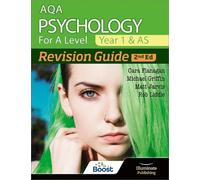 Cara Flanagan Michael Grif AQA Psychology for A Level Year 1 & AS R (Tascabile)