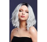 Cara Parrucca da Donna Fever Deluxe Qualità Professionale Costume Mossi Long Bob