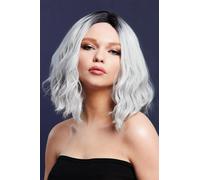 Cara Parrucca da Donna Fever Deluxe Qualità Professionale Costume Mossi Long Bob