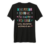 Cara Persona Dietro di Me, Sono Felice Tu esisti Maglietta Premium