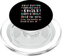 Cara persona dietro di me, Sorridi, Felice allegro spensierato PopSockets PopGrip per MagSafe