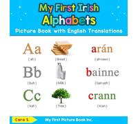 Cara S My First Irish Alphabets Picture Book with English Tra (Copertina rigida)