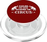 Cara, sei diventato troppo grande per l'elefante del circo, buffo pagliaccio PopSockets PopGrip per MagSafe