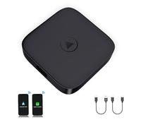 CARABC B2 Wireless CarPlay & Android Auto Adapter with Android 11.0 - Magic Box 2.0 Built-in Dual WiFi Support Uso simultaneo di CarPlay e Netflix/YouTube. (2+16 - BOX - B1)