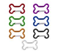 Carabiner Clip - Alluminio Lega Carabiners 10pcs | Bone Shape Carabiner