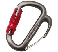 CARABINER WITH FRICTION SPUR MOSCHETTONE FREINO PETZL PER ALPINISMO