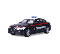 Carabinieri Alfa Romeo Giulia/Stelvio Burago 1:24 - Scatola Vetrina