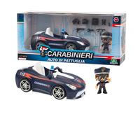 Set personaggio Giochi Preziosi Mini Action Hero con auto luci CBN04000