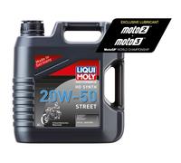 Caraffa 4l per Olio LIQUI MOLY HD 100% Sintetico 20w-50 Street