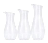 Caraffa Acrilico Trasparente Brocca Acqua Succo Bottiglia Vino Bevanda Contenitore Acqua Bollitore Trasparente Per Bar Casa(1100cc)