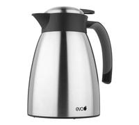 Caraffa Bevande Isolante Caldo / Freddo in Acciaio Inox 1 lt - Eva - Hotel