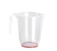 Caraffa Brocca in Plastica Graduata Trasparente 1000 ml