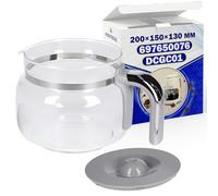 Caraffa Caffe Americano con Coperchio per Macchina Caffe Americano 200x150x130 mm con Codice Originale 697650076 DCGC01 per Smeg - Garanzia di 10 Anni - MONTERAL