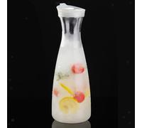 Caraffa con coperchio brocca per tè freddo con acqua calda / fredda e succhi di