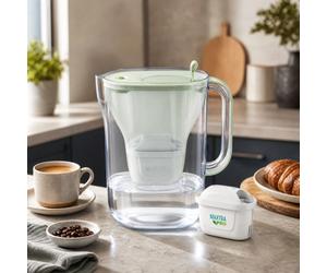 Caraffa con filtro dell'acqua BRITA STYLE, 2,4 l - Verde