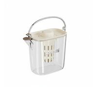 Caraffa con Infusore Filtro Integrato Teiera Fredda in Plastica per Frigorifero