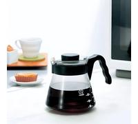 Caraffa da caffè in vetro Hario V60, 700 ml - Nero