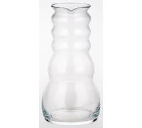 Caraffa d'acqua cadus con fiore della vita bianco - 1L - soffiato