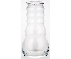 Caraffa d'acqua cadus con fiore della vita bianco - 1L - soffiato