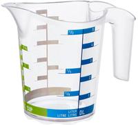 Caraffa dosatrice ROTHO Domino trasparente, con scala, capacità: 0,50 litri