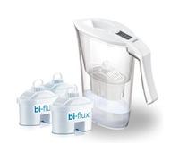 Caraffa filtrante 3000 SERIES Carmen Kit con 3 filtri Bi Flux White e Clear (2,3Lt) J9082