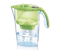 Caraffa filtrante per acqua LAICA Stream line e 1x Bi-Flux da 30 giorni - Si adatta all'interno del frigorifero, Coperchio a riempimento rapido, capacità totale 2,3l, acqua filtrata 1,2l