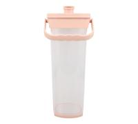 Caraffa Frigo da 2l in Plastica Riutilizzabile per Bevande Fredde | Uso Casa e Ufficio, Design Raffinato Rosa, senza Odore Né Sapore, Adatta ad Acqua e Bibite