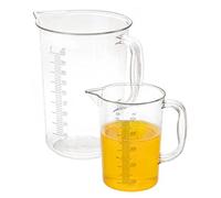 Caraffa Graduata 1 L Ø 11,5X16,5 Cm Trasparente Policarbonato - 18 Unità
