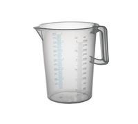 Caraffa Graduata Professionale In Plastica Con Manico Chiuso Capacità 3L Cucina