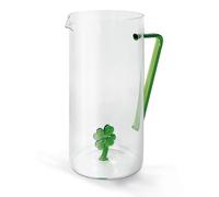 Caraffa in borosilicato Linea Monterey dec.quadrifoglio "Good Luck" Litri 1.2
