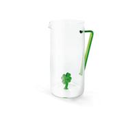 Caraffa In Vetro Con Deco Interno 1,2l Wd Quadrifoglio